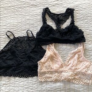 AERIE Bralette Bundle🤍 (2)